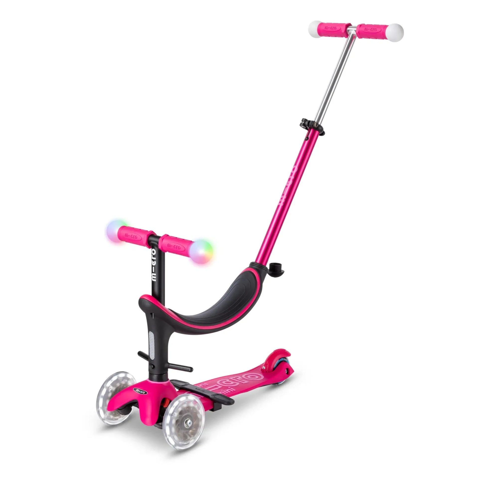 Micro - Mini 3in1 LED scooter | Raspberry Red