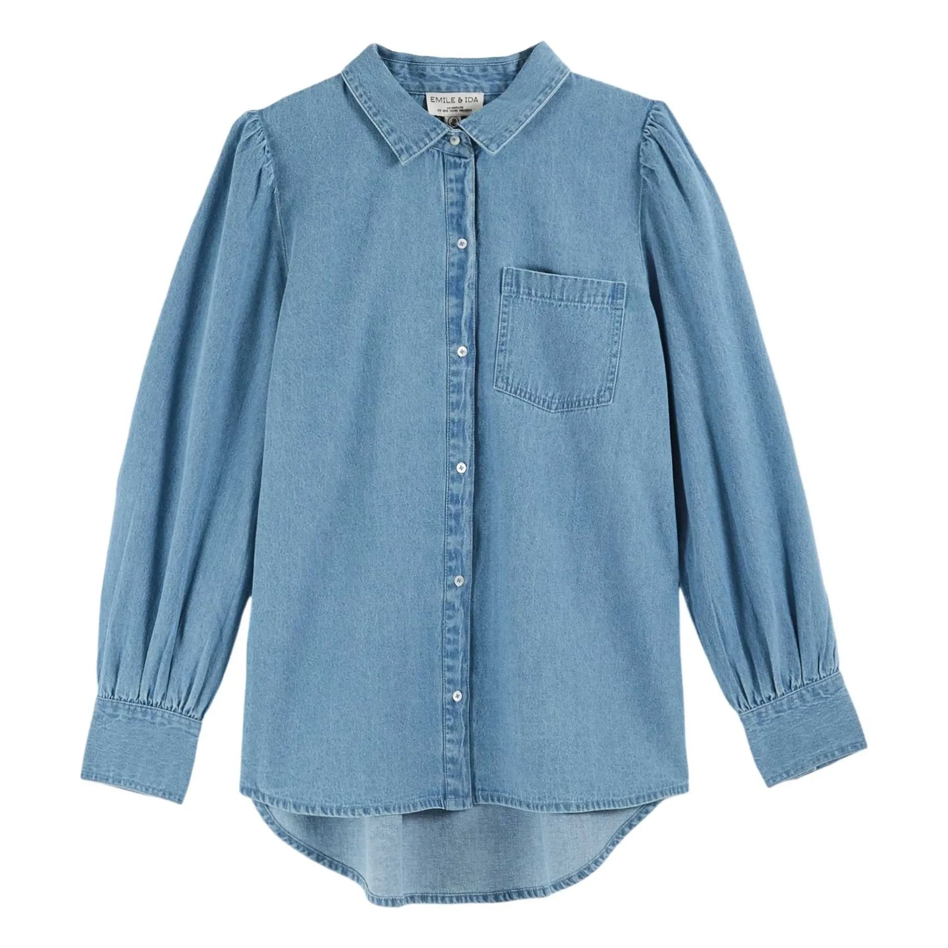 Emile et Ida - Balade Denim shirt | Blue