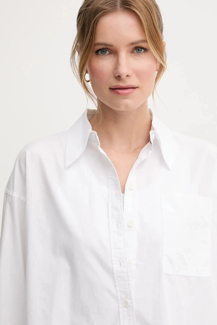 Памучна риза Barbour Angela