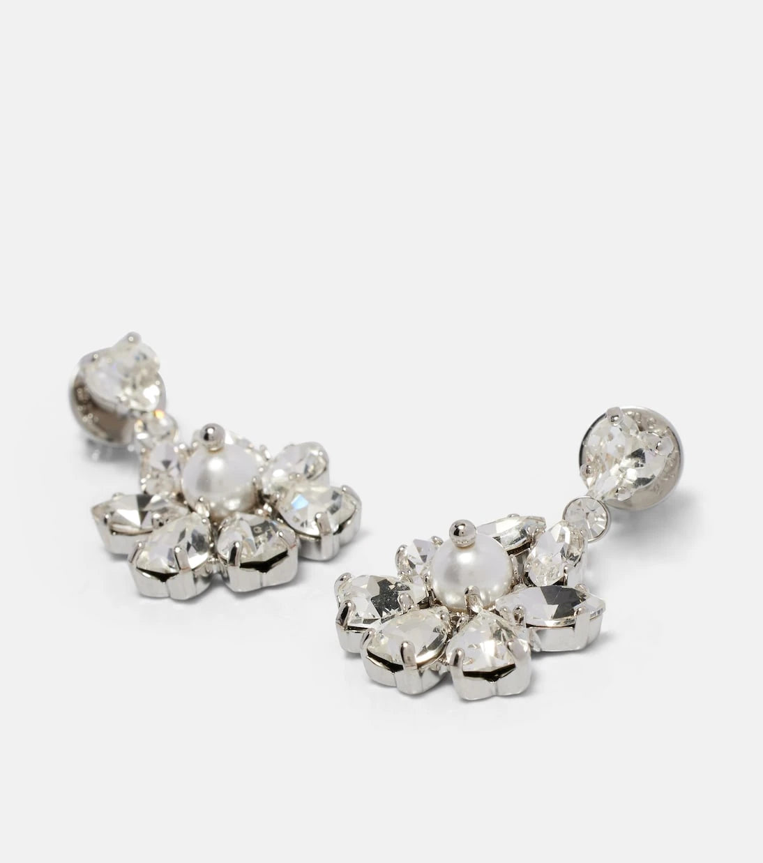 Simone Rocha - Embellished faux pearl drop earrings