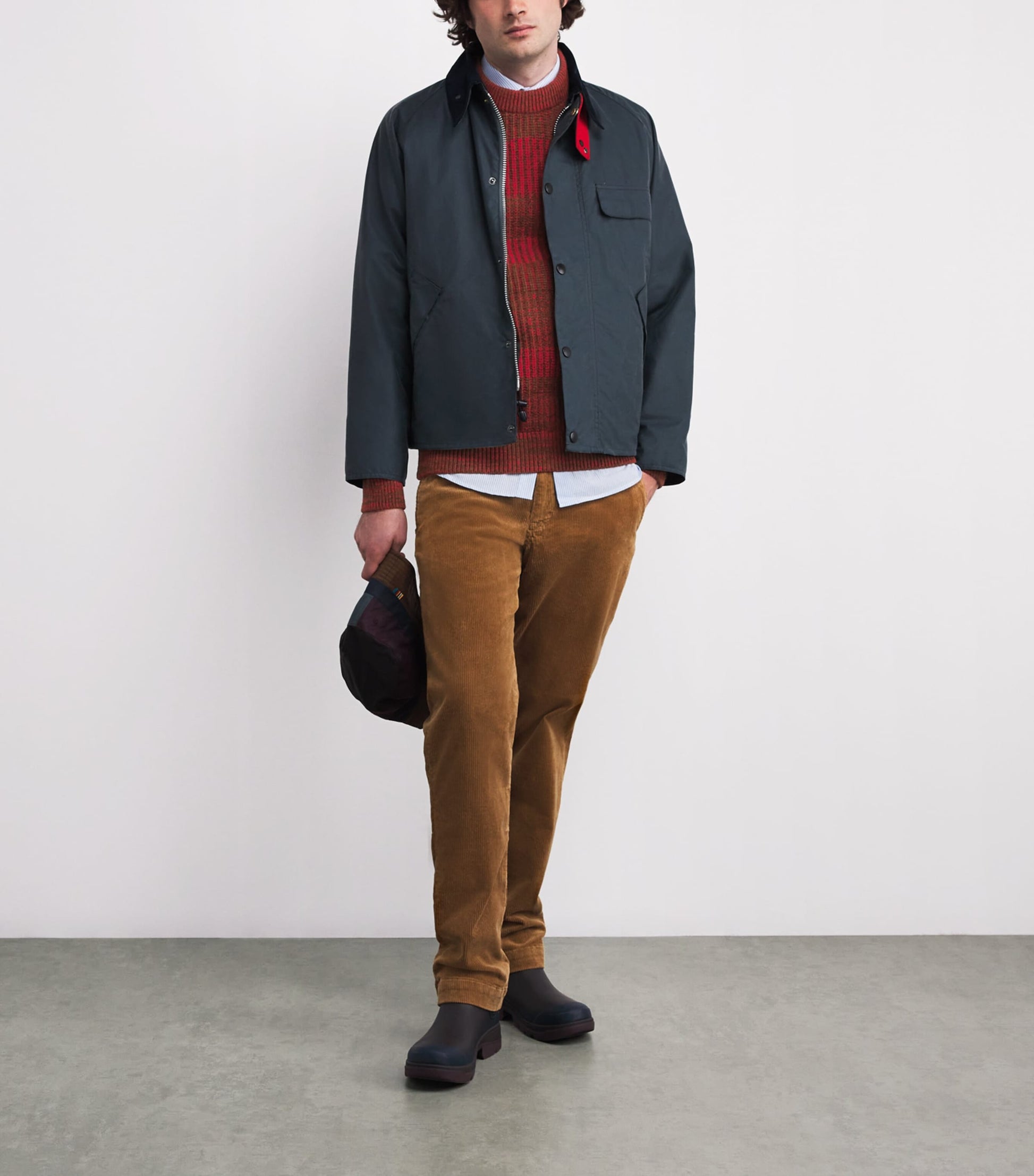 Red x Paul Smith Wool Saddle Sweater