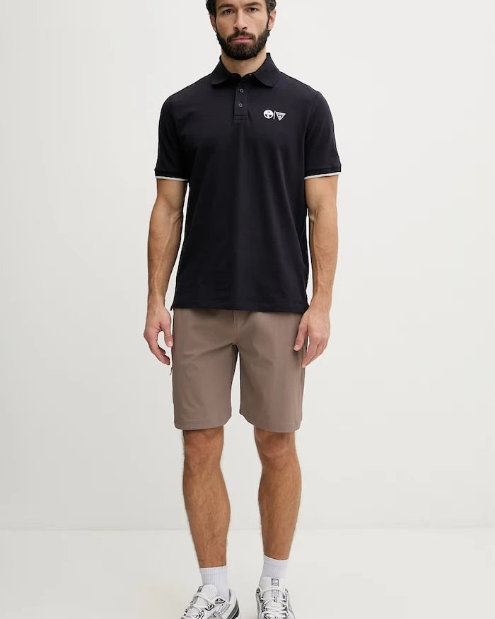 Guess erkek pamuk ve elastanlı T-shirt x North Sails