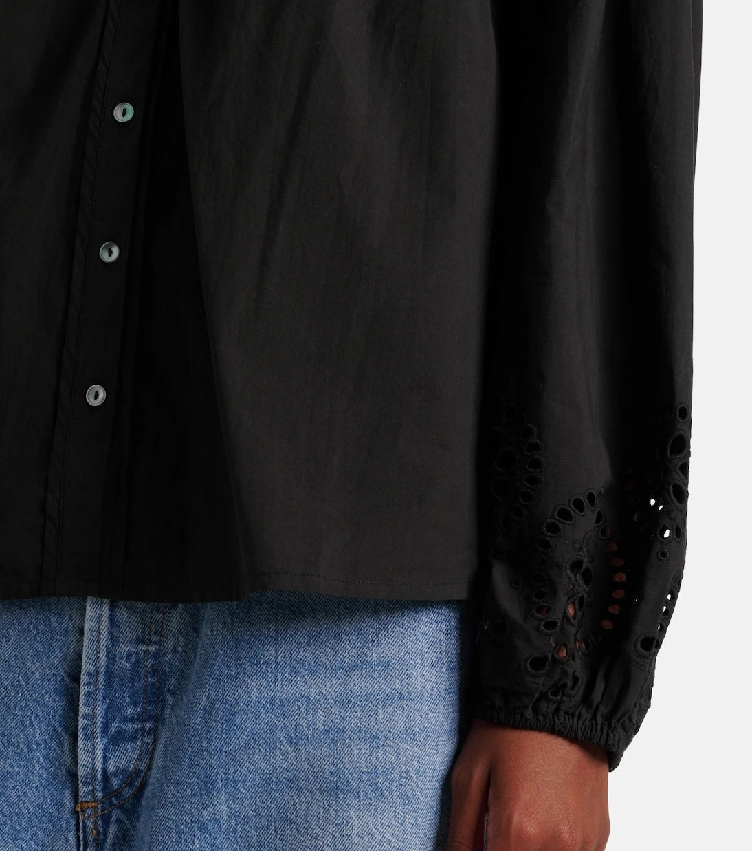 Velvet - Carden broderie anglaise cotton blouse