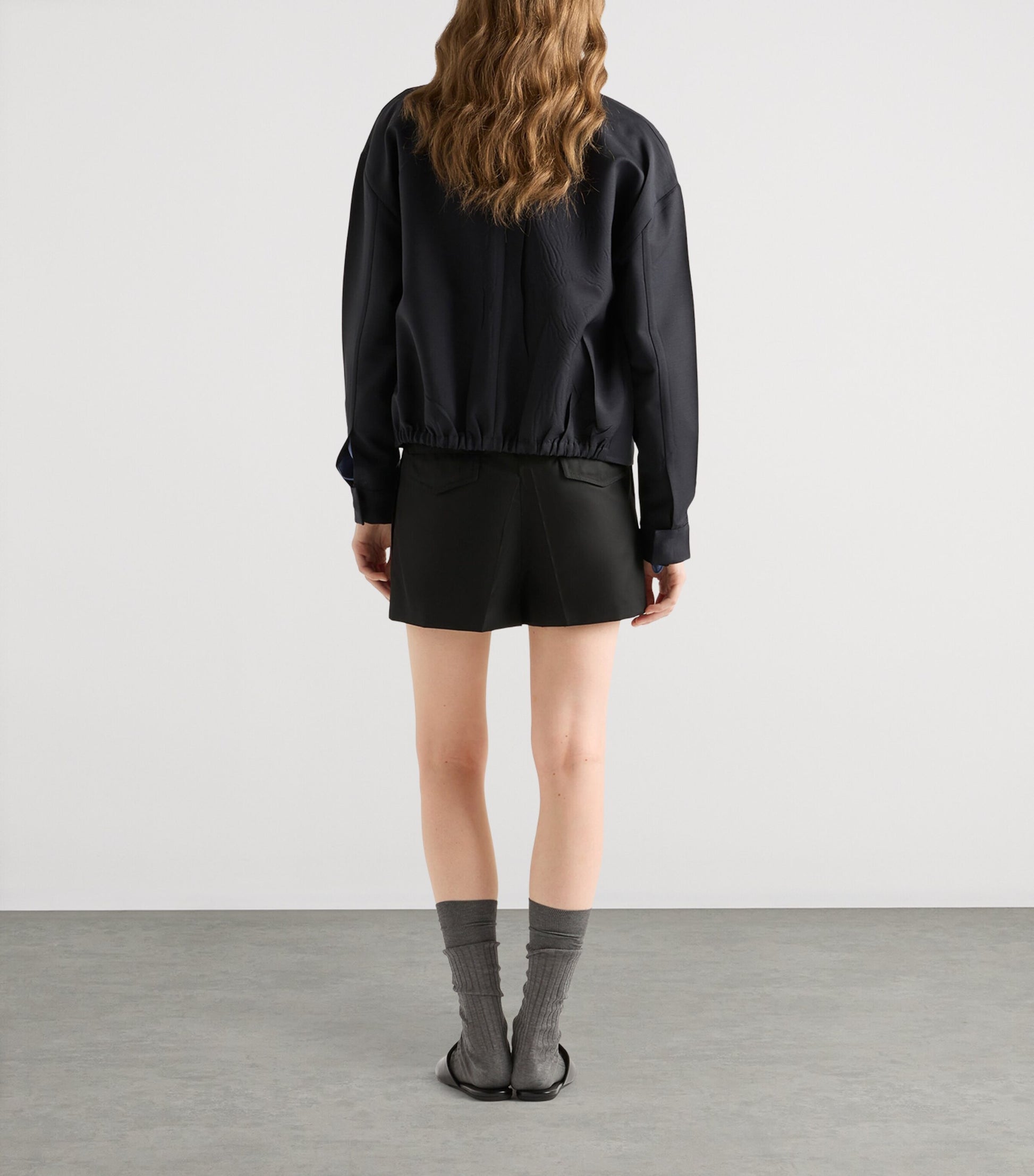 Prada Black Re-Nylon Shorts