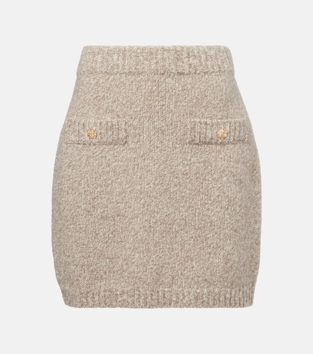 Jardin des Orangers - Cashmere-blend miniskirt