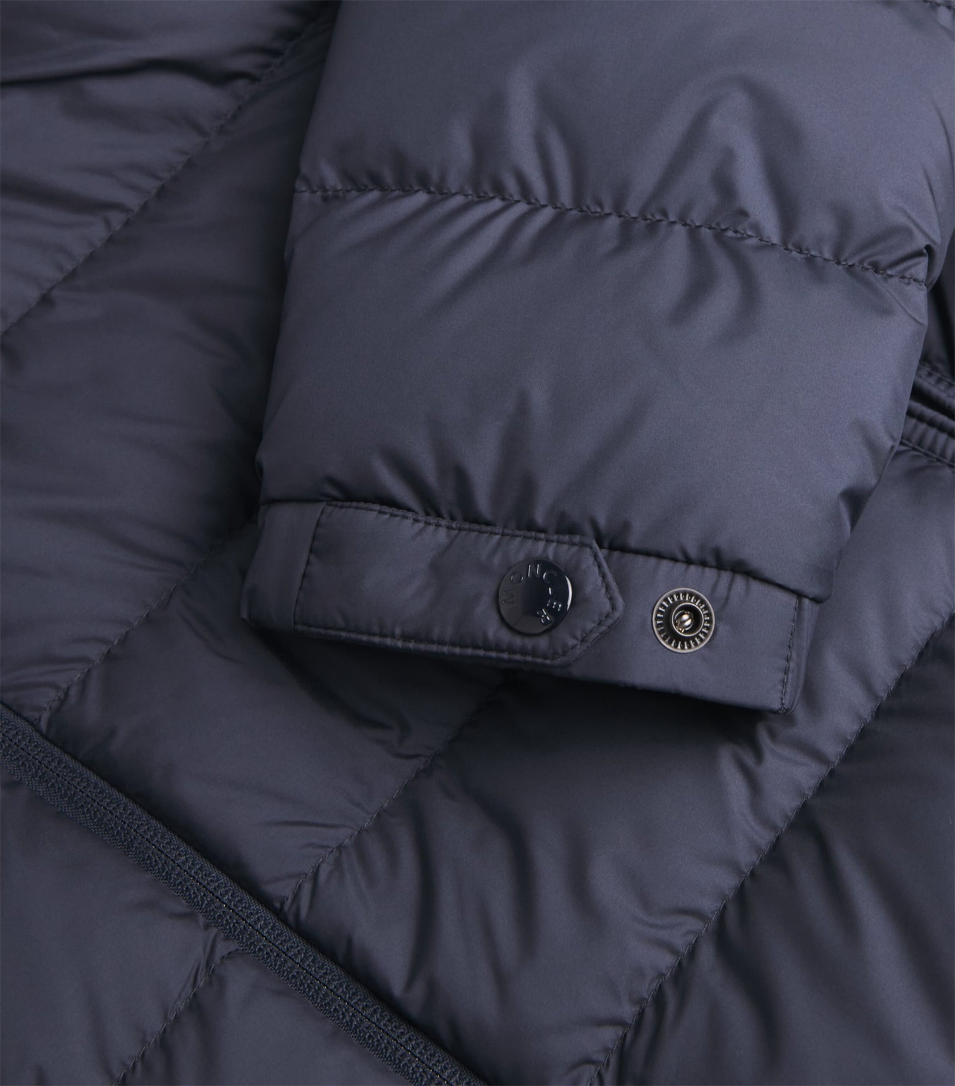 Moncler Blue Down Brendann Puffer Jacket