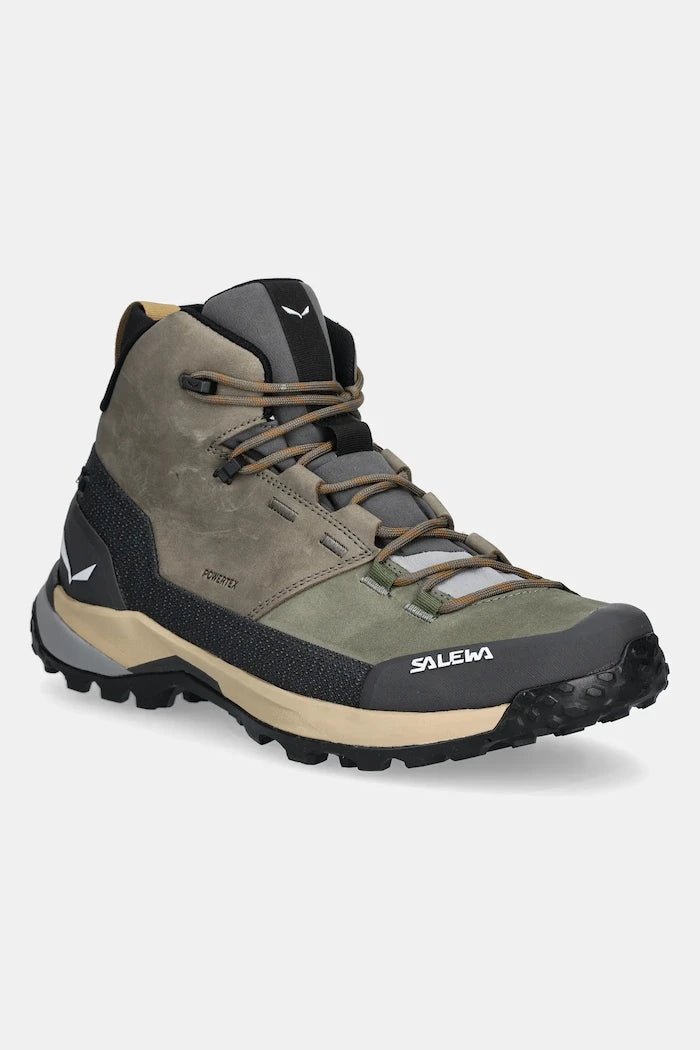 Обувки Salewa Puez Leather Mid PTX