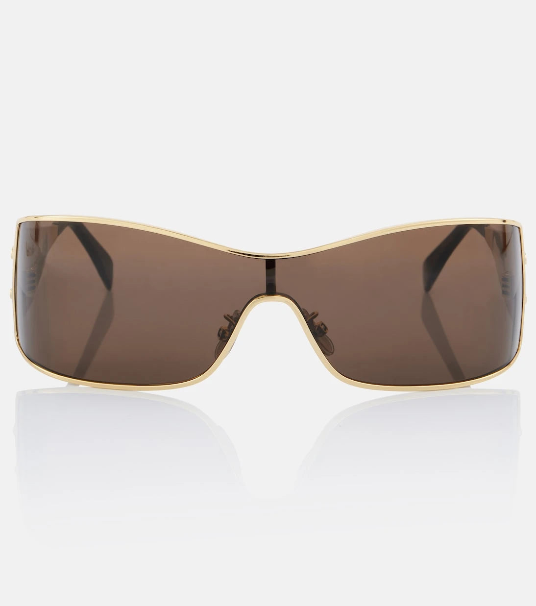 Celine Eyewear - Triomphe Metal Racer shield sunglasses
