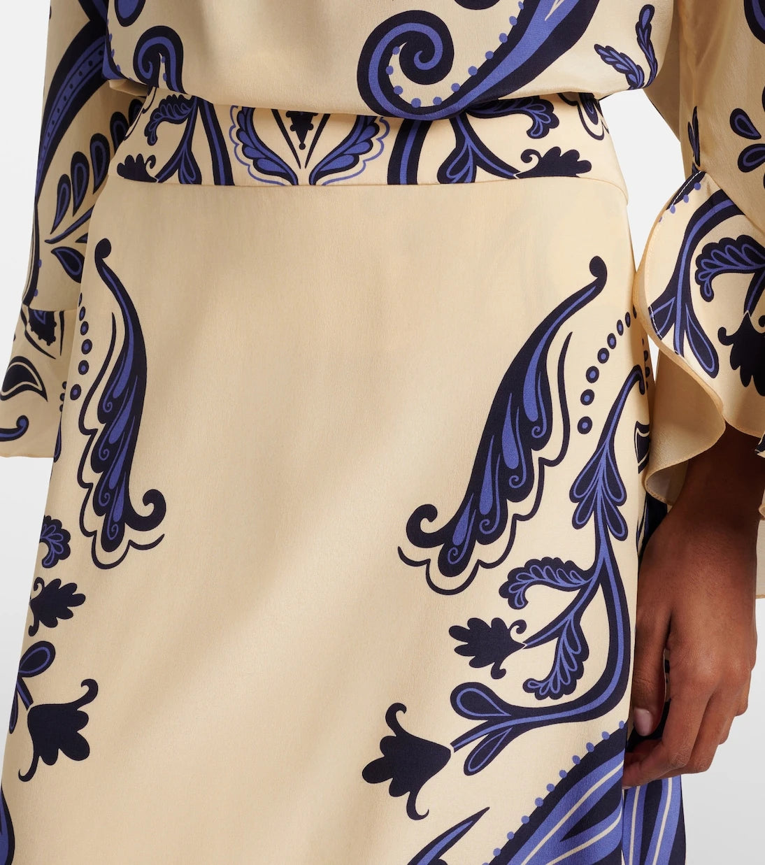 Johanna Ortiz - Paisley silk maxi skirt