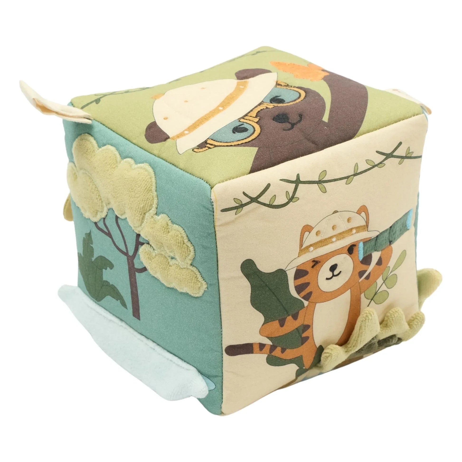 Fabelab - Sensory activity cube - Safari