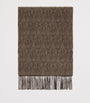 Cashmere Reversible B Shield Scarf