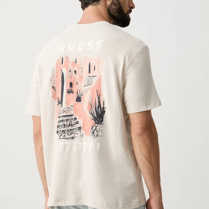 Guess erkek pamuklu sweatshirt tişört