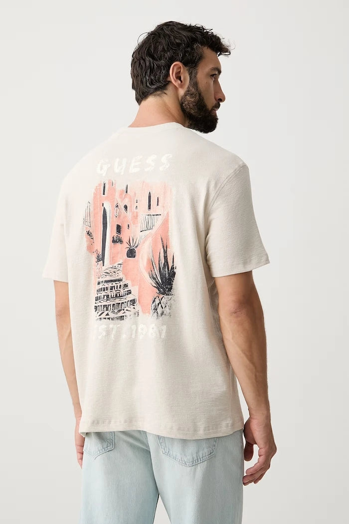 Guess erkek pamuklu sweatshirt tişört