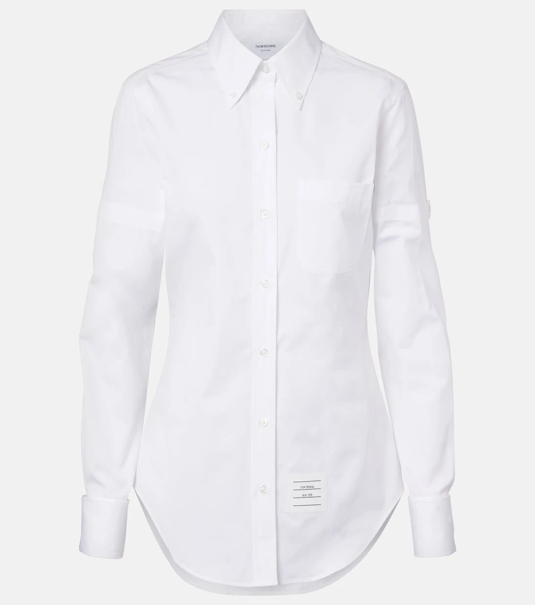 Thom Browne - Logo cotton shirt