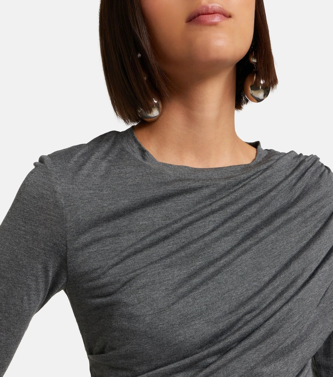 Marant Etoile - Dressi draped jersey top