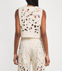 Rag & Bone Ivory Cut-Out Coralie Vest