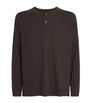 Long-Sleeved Henley Top