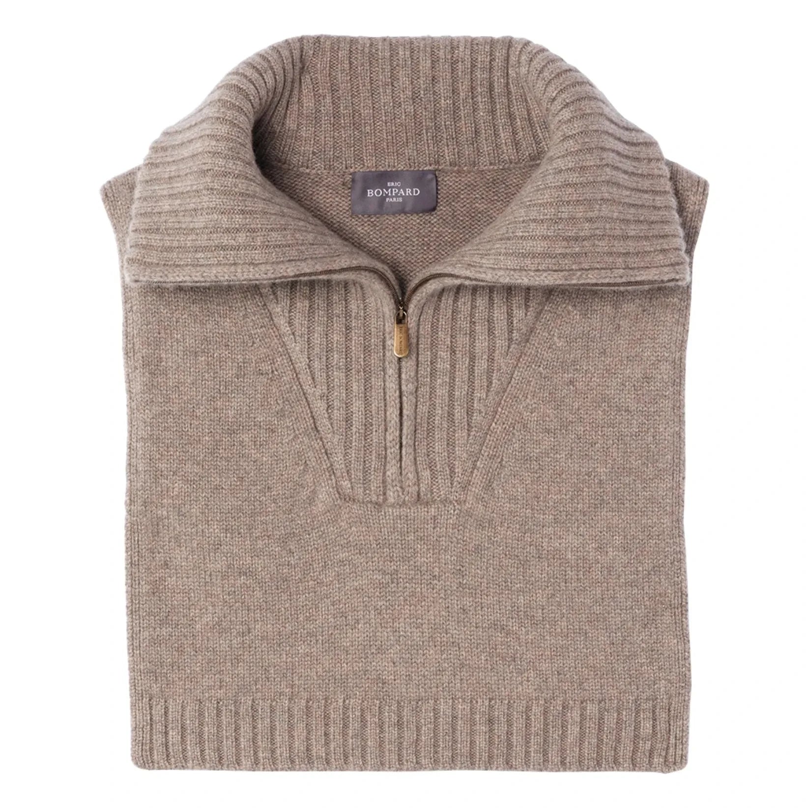Bompard - Plastron Cashmere trucker collar | Beige
