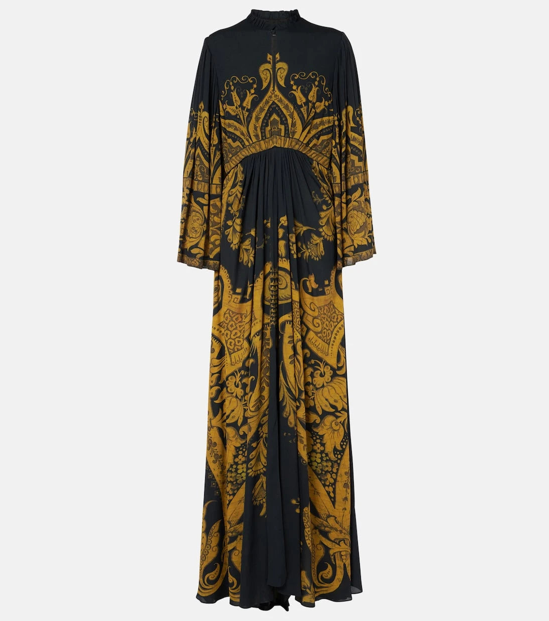 Etro - Printed crêpe jersey gown