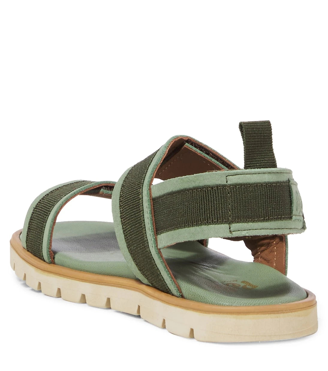 PèPè - Suede-trimmed sandals