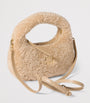 Mini Shearling Wander Top-Handle Bag