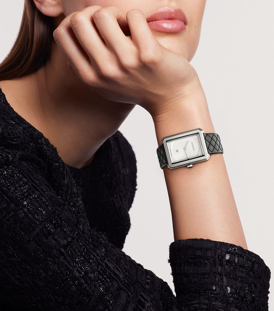 CHANEL Medium Steel BOY·FRIEND Watch 26.7mm