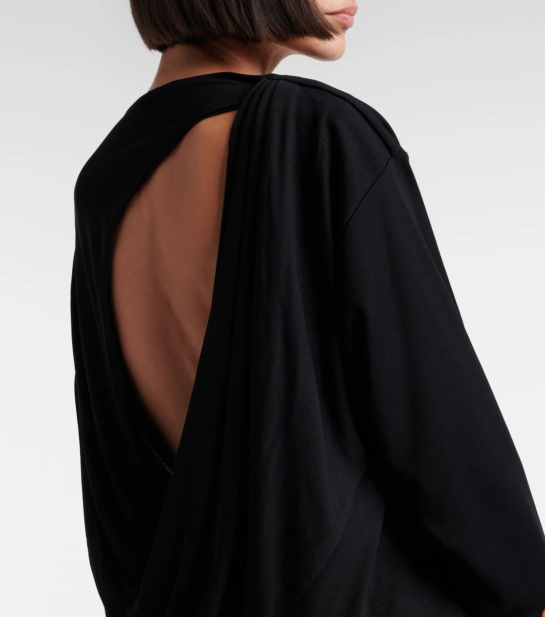 Jacquemus - Croisière draped jersey minidress