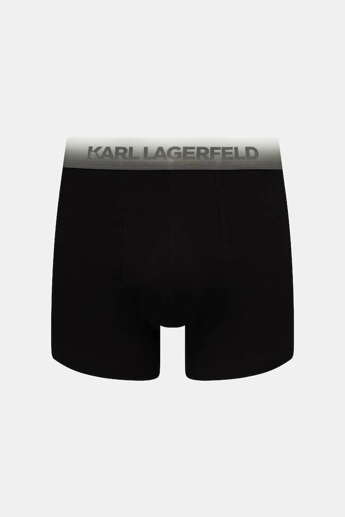 Karl Lagerfeld erkek pamuk ve elastanlı dar boxer 3'lü