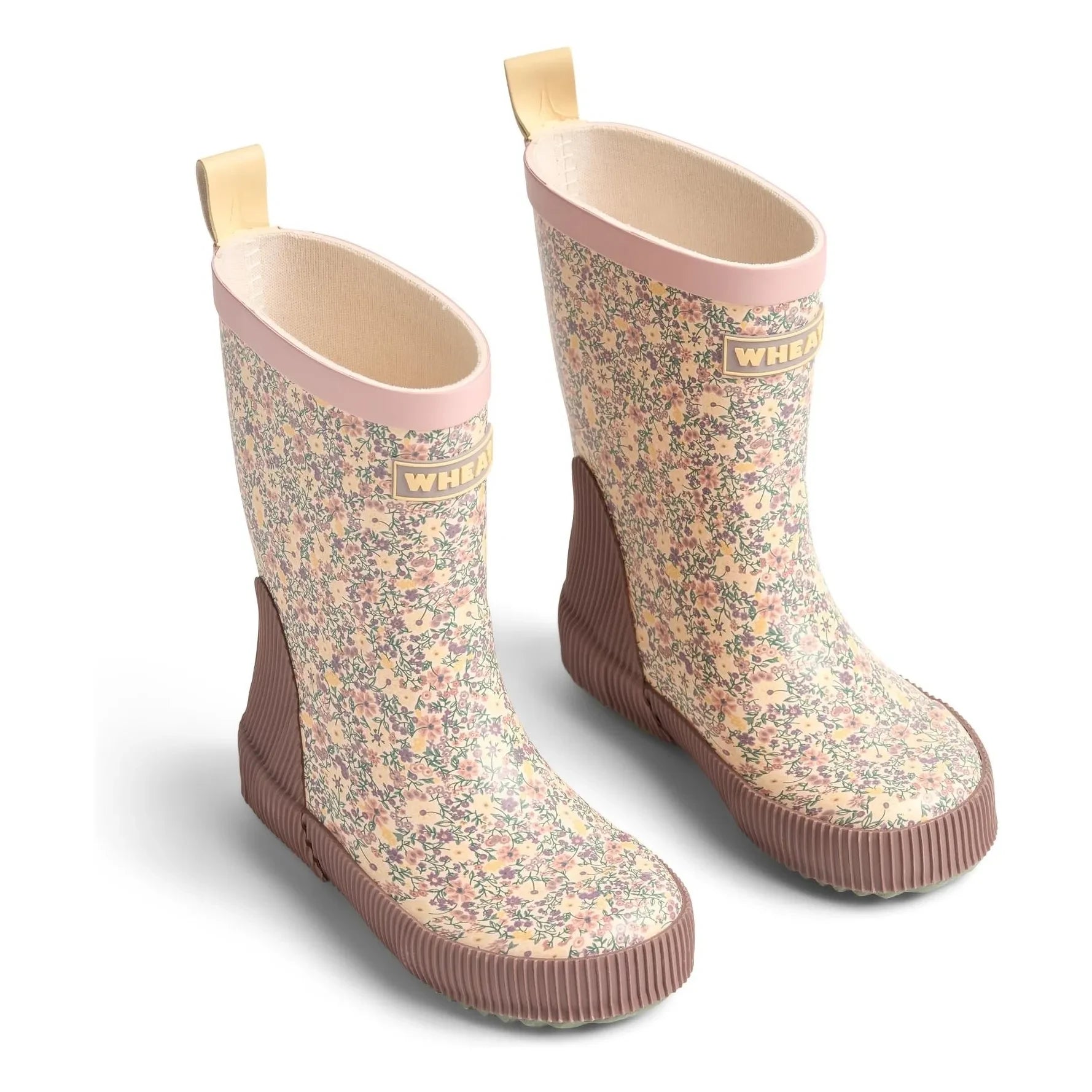 Wheat - Welly Fleuries Rain Boots | Pale Pink