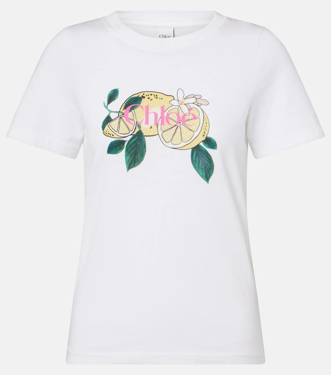 Chloé - Printed cotton T-shirt