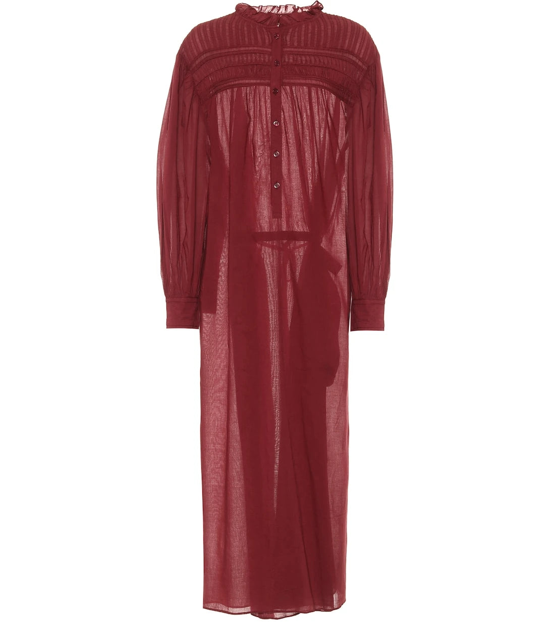 Marant Etoile - Perkins cotton voile maxi dress