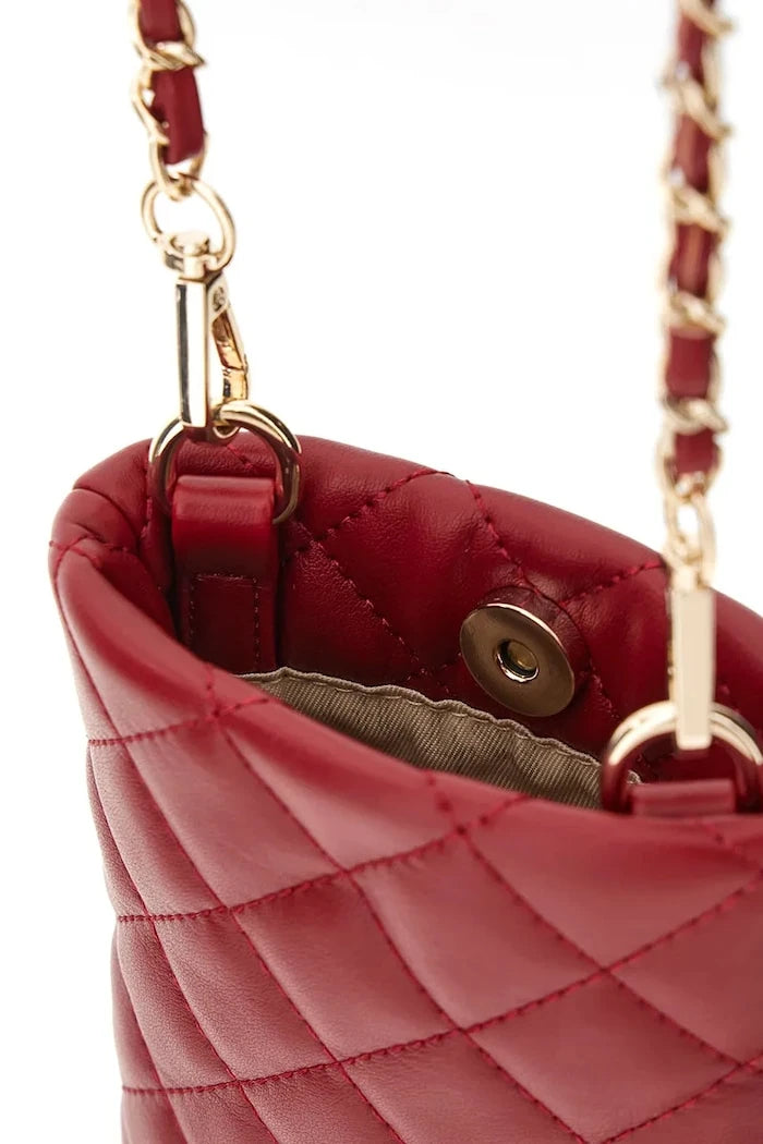 Guess çocuklar için suni deri crossbody çanta