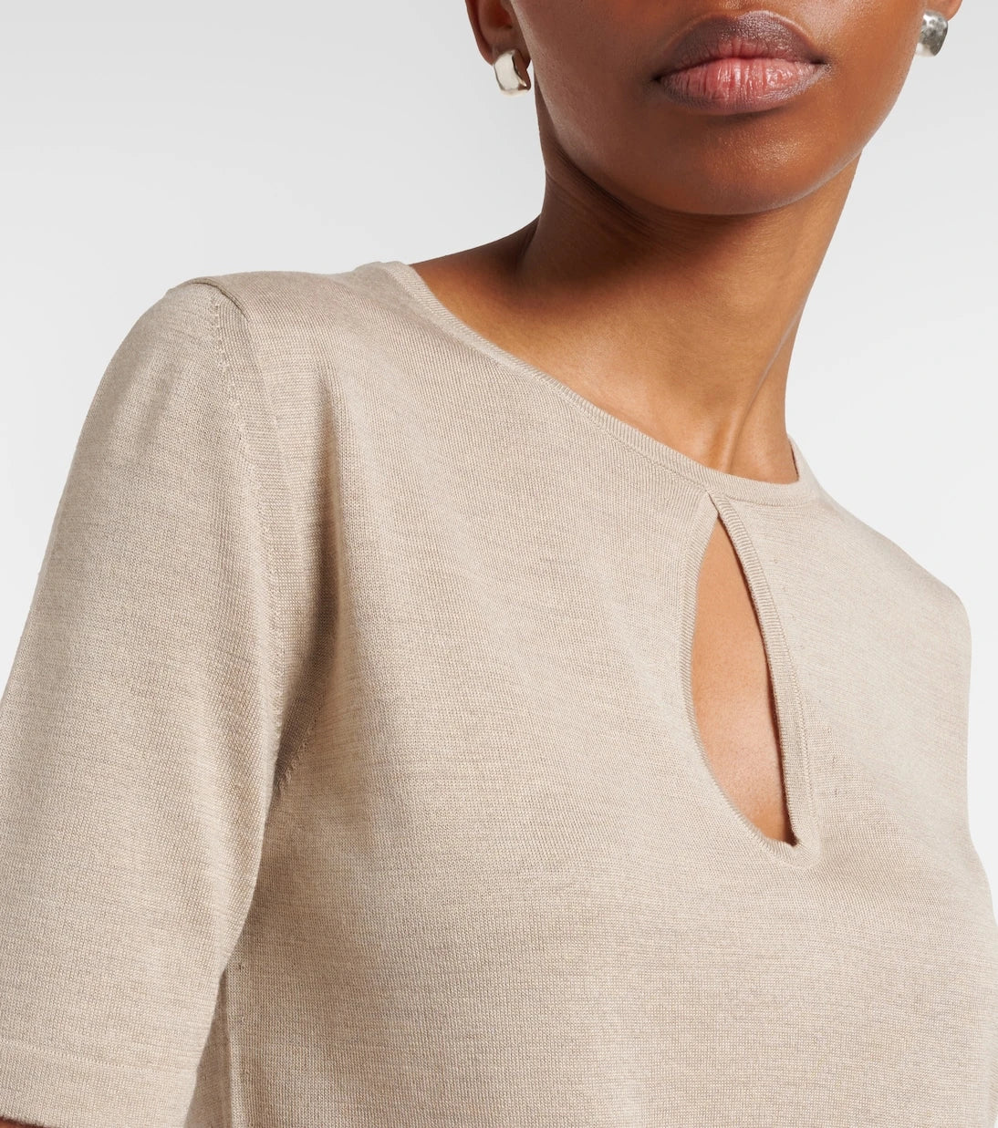 Max Mara - Valido silk and cashmere top