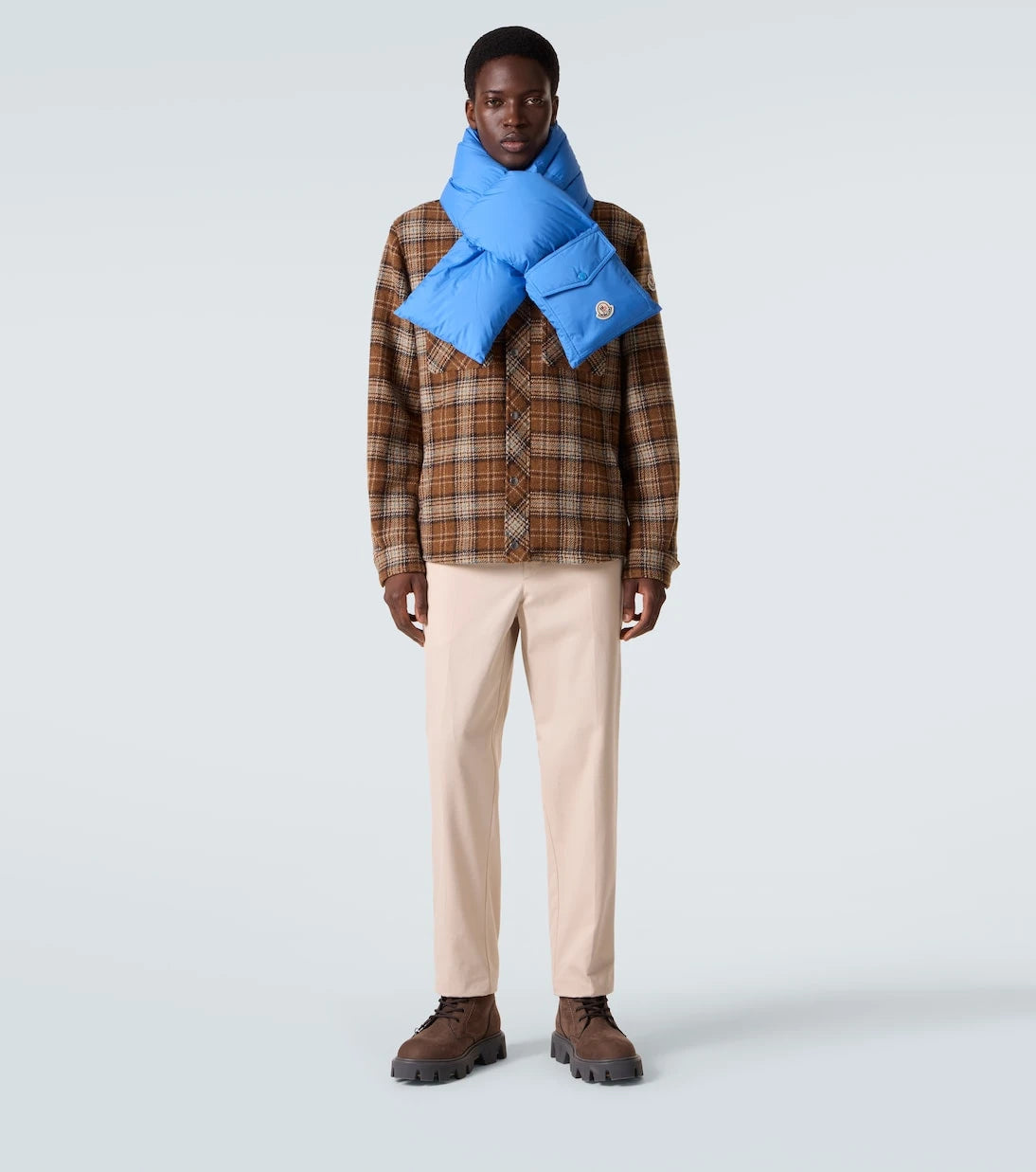 Moncler - Down-paneled scarf