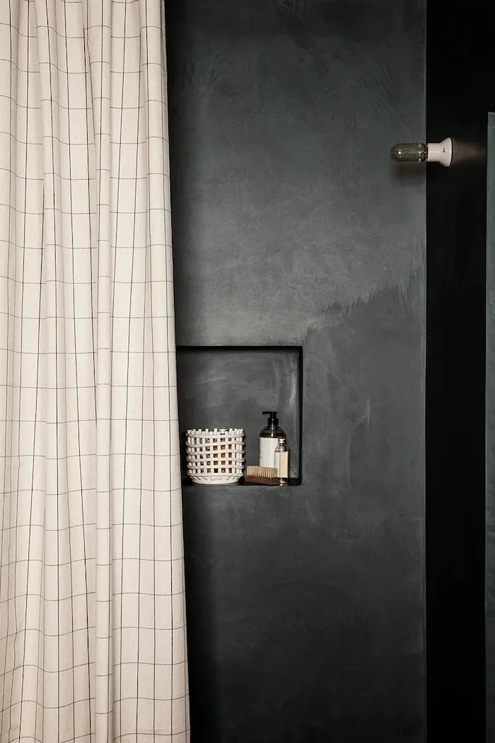 Завеса за баня ferm LIVING Chambray