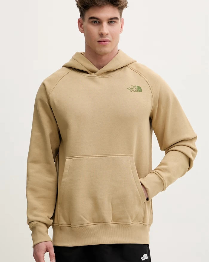 The North Face kapüşonlu erkek pamuklu Raglan sweatshirt