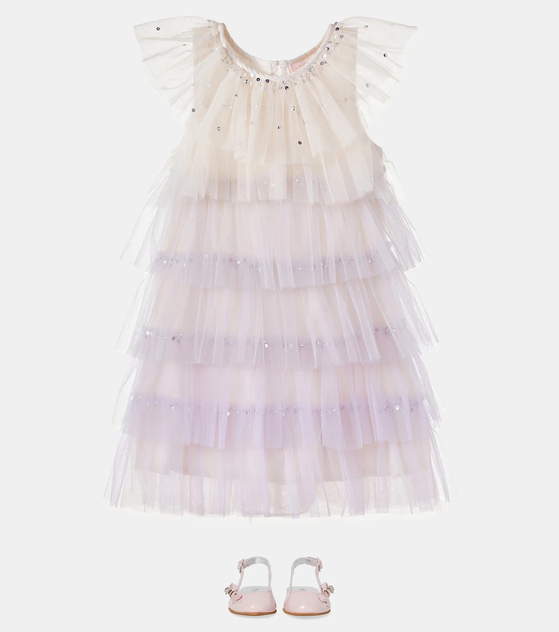 Tutu Du Monde - Josette sequined tiered tulle dress