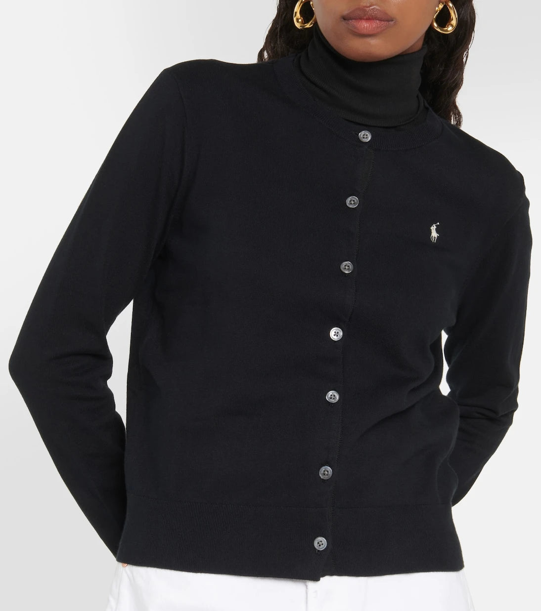 Polo Ralph Lauren - Embroidered cotton-blend cardigan