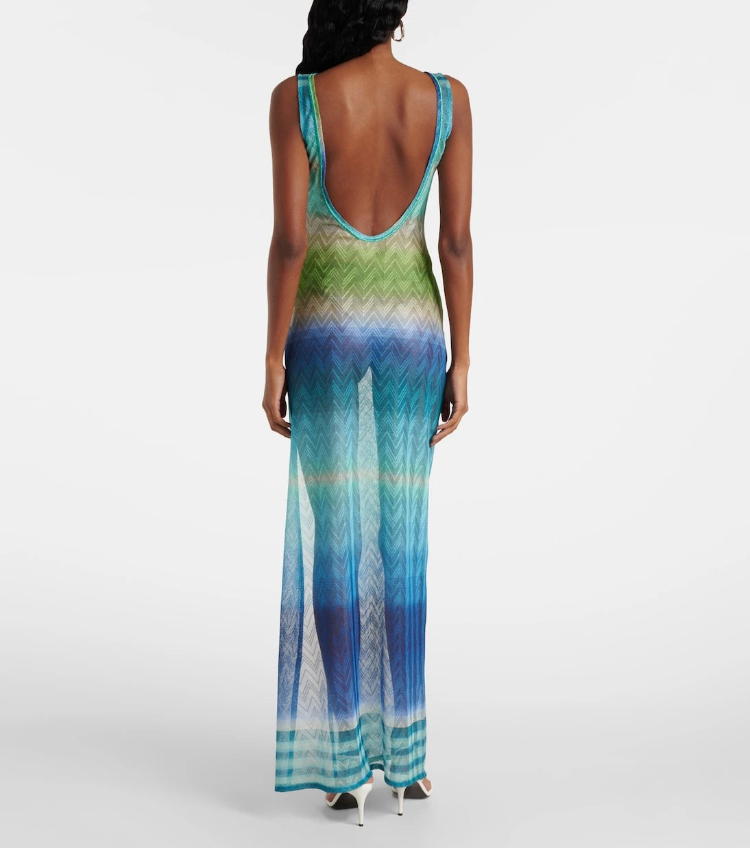 Missoni - Zigzag beach dress