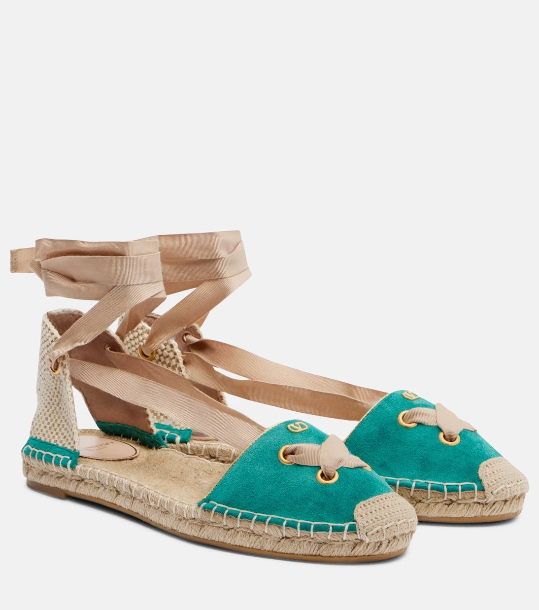 Valentino Garavani - Resort suede espadrilles