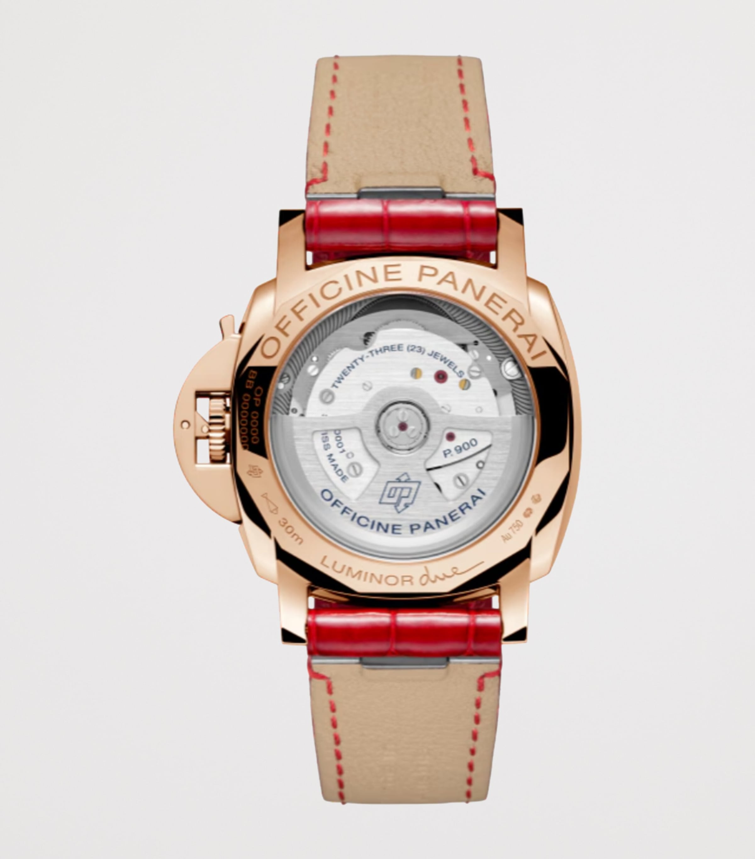 Panerai Rose Gold Luminor Due Watch 38mm