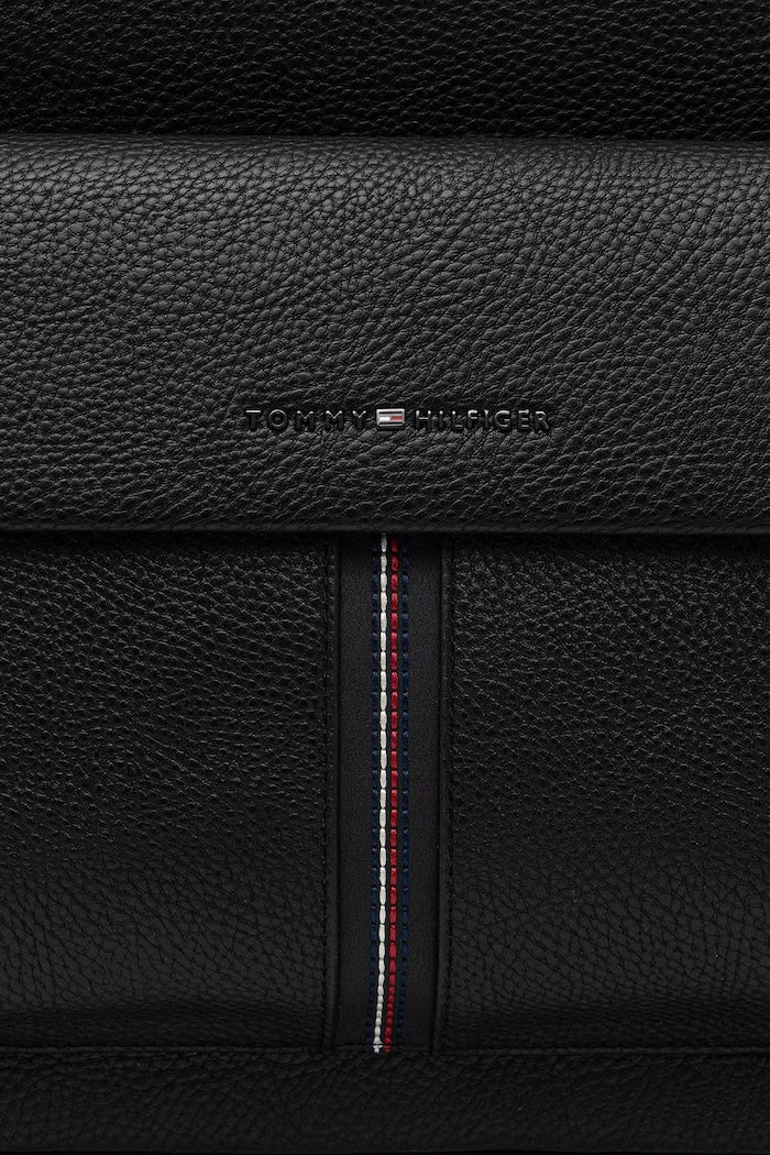 Tommy Hilfiger erkek suni deri sırt çantası
