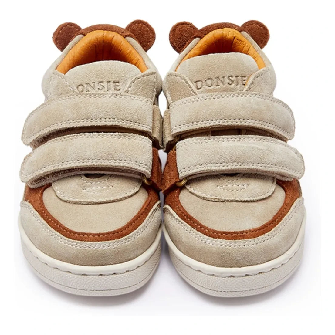 Donsje - Pinou Bear Suede Scratch Sneakers | Beige