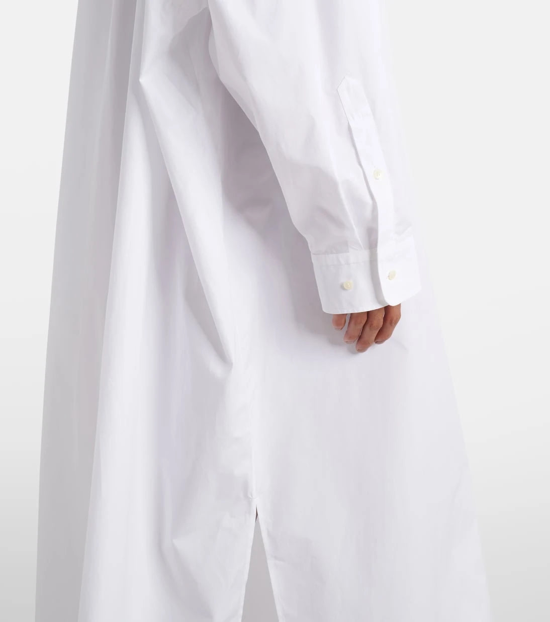 Wardrobe.NYC - فستان قميص قطني كبير الحجم