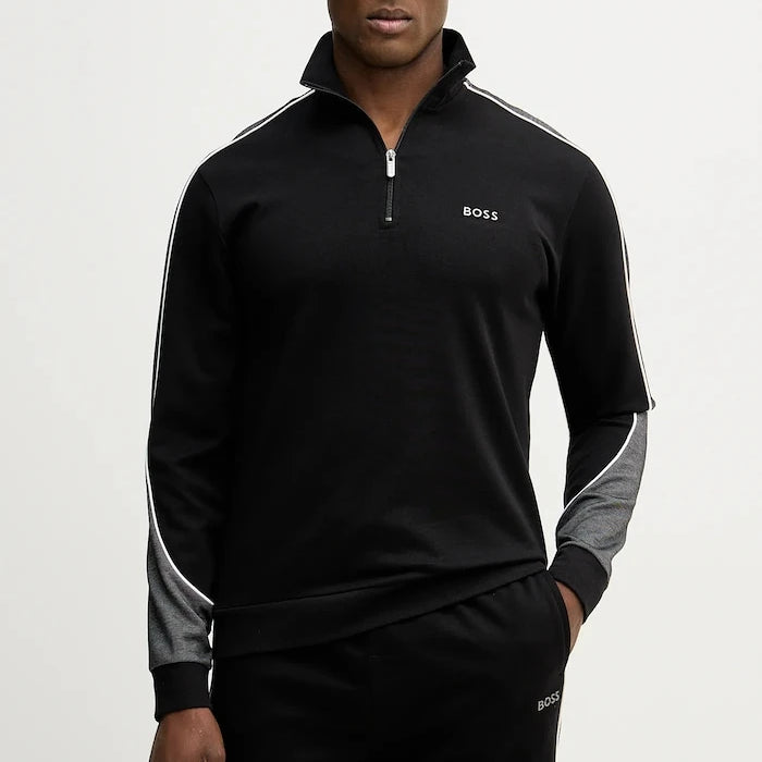 BOSS Tracksuit 1/4 Fermuarlı Üst