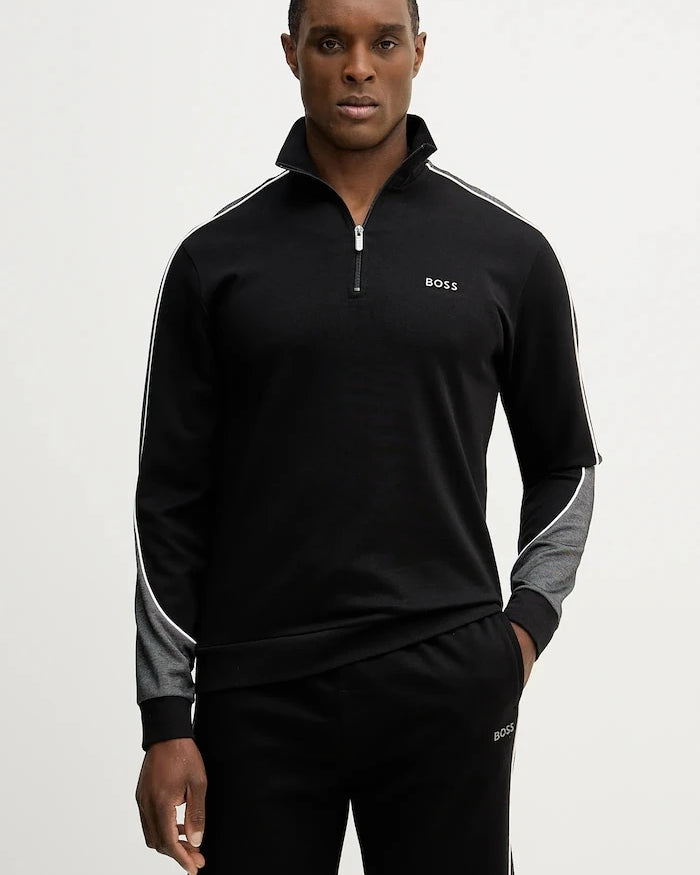 BOSS Tracksuit 1/4 Fermuarlı Üst