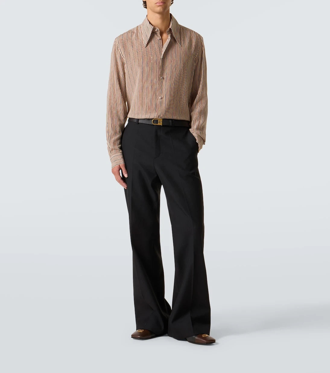 Valentino - Striped silk shirt
