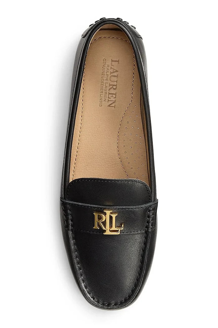 Кожени мокасини Lauren Ralph Lauren Barnsbury