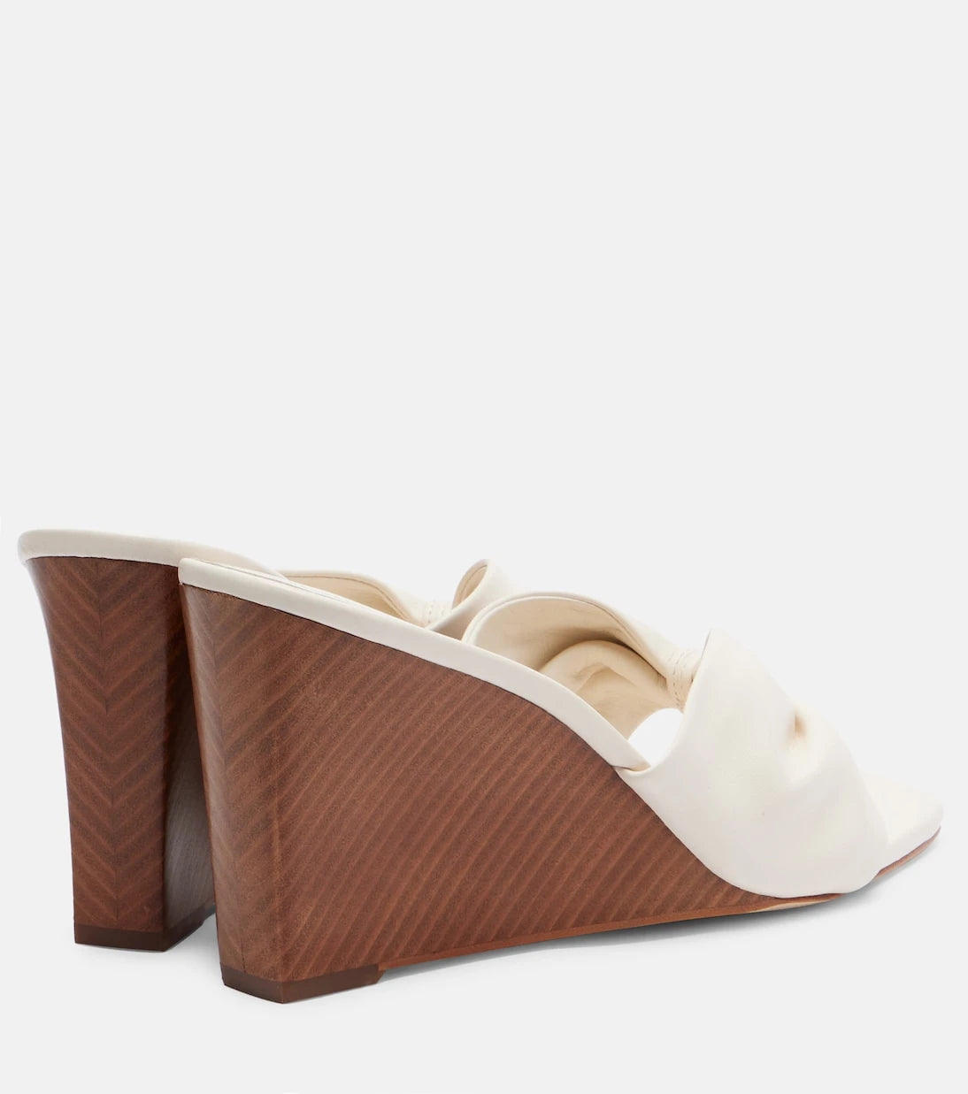 Veronica Beard - Leather wedge sandals