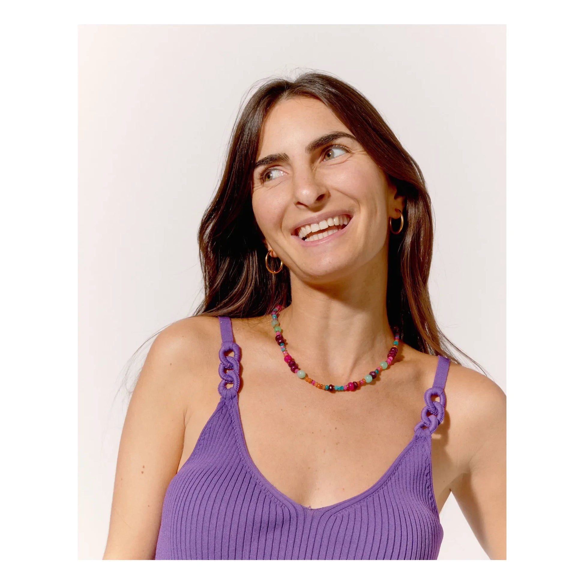 Palas - Gallipoli necklace | Pink